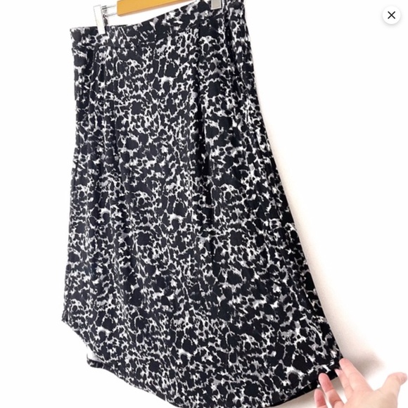 Marks & Spencer Black Mix Midi Skirt - Picture 4 of 7